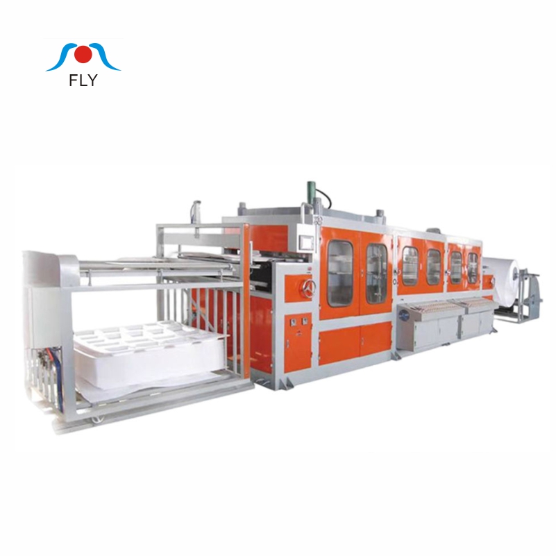 Fast food box making machine